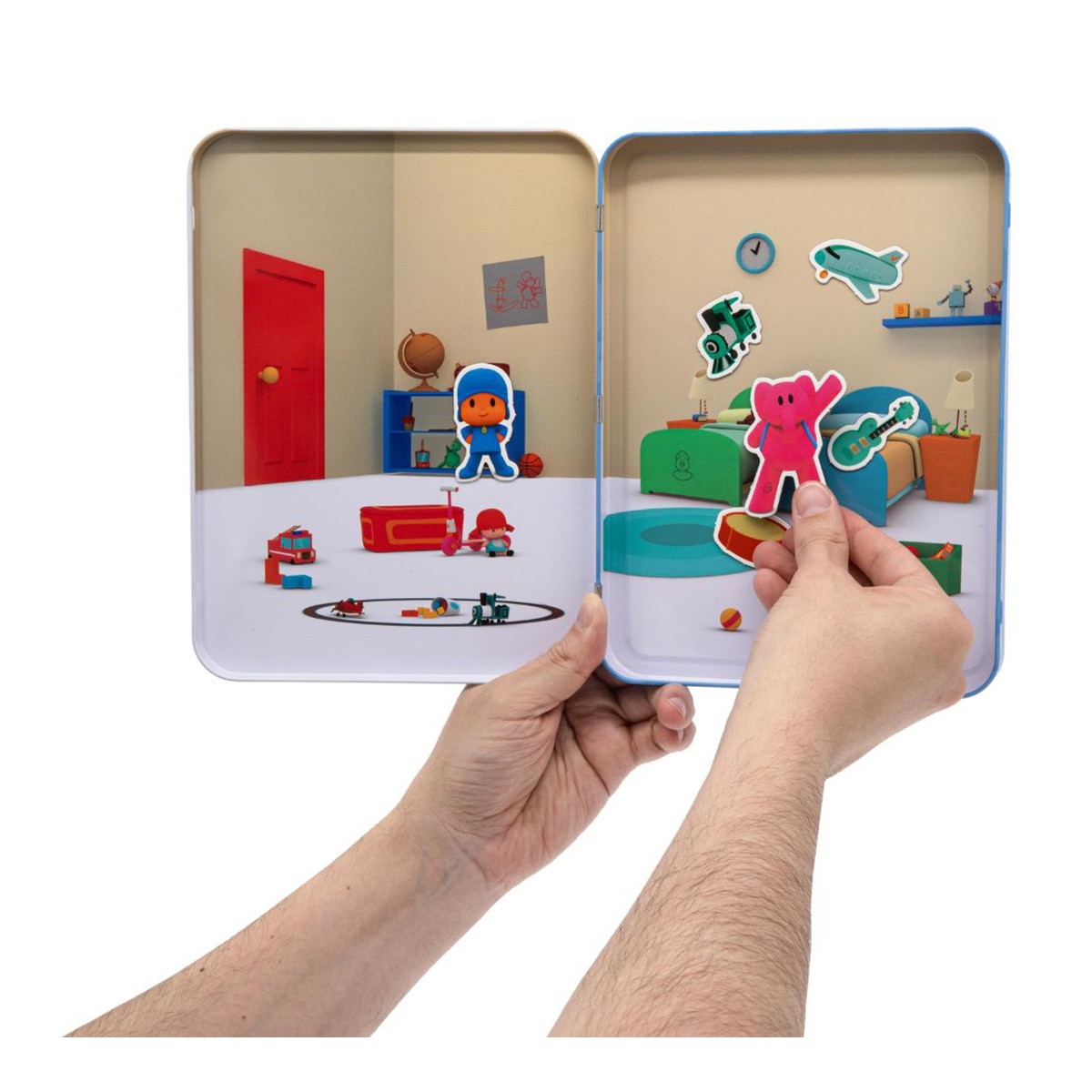 Playset magnético Crea tu historia Pocoyo Bandai 3