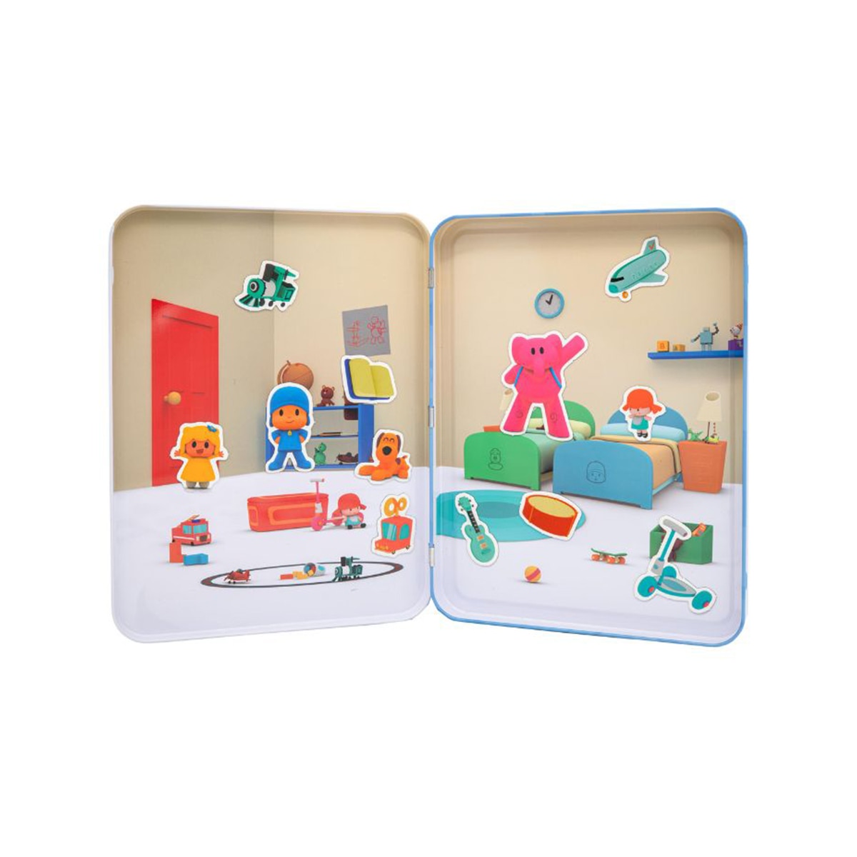 Playset magnético Crea tu historia Pocoyo Bandai 4