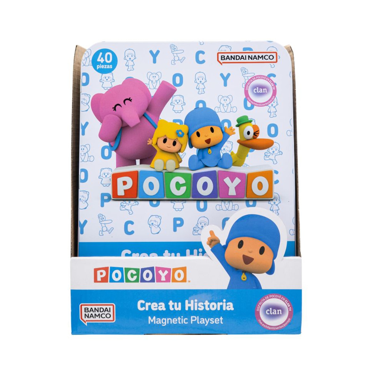 Playset magnético Crea tu historia Pocoyo Bandai 6