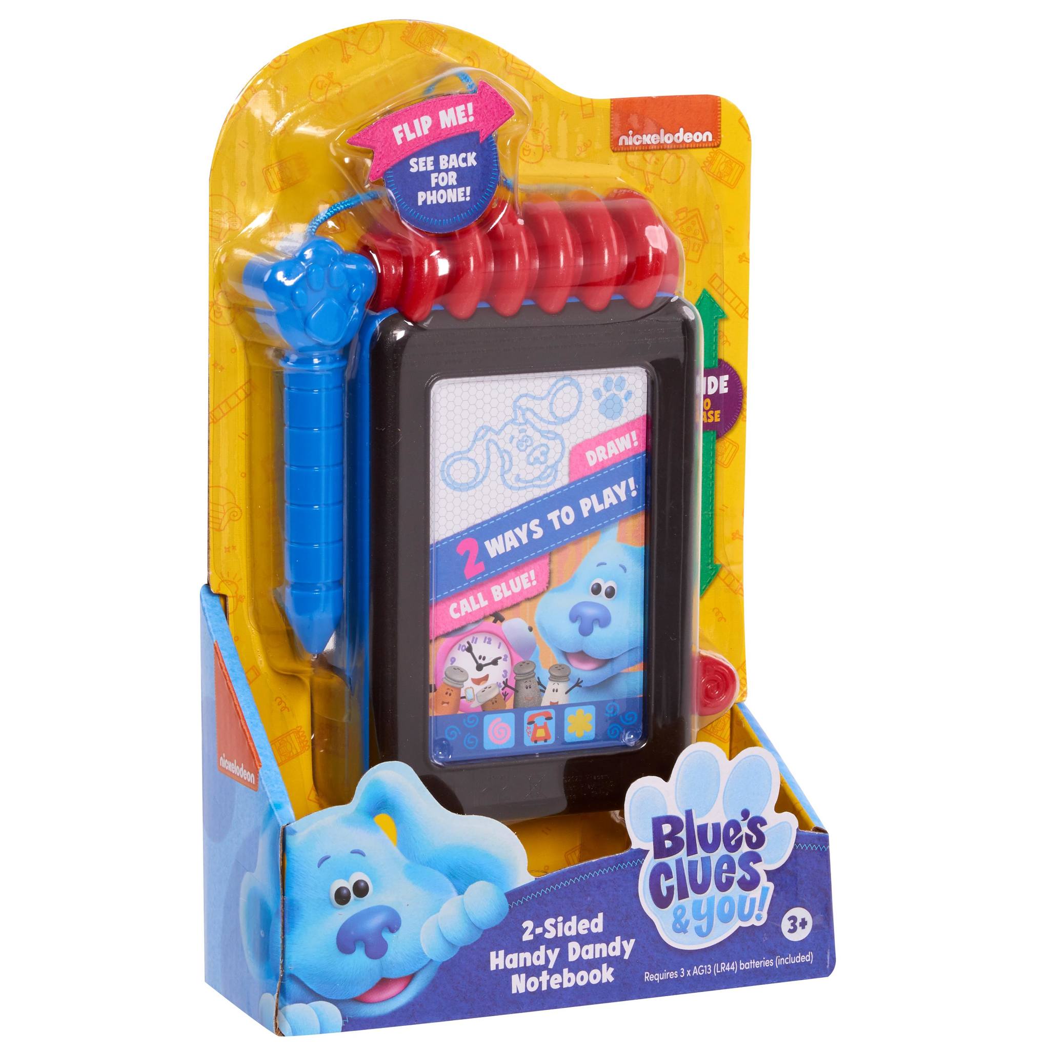 Las pistas de Blue Handy Dandy Libreta 2 en 1 de Josh Blues Clues 2