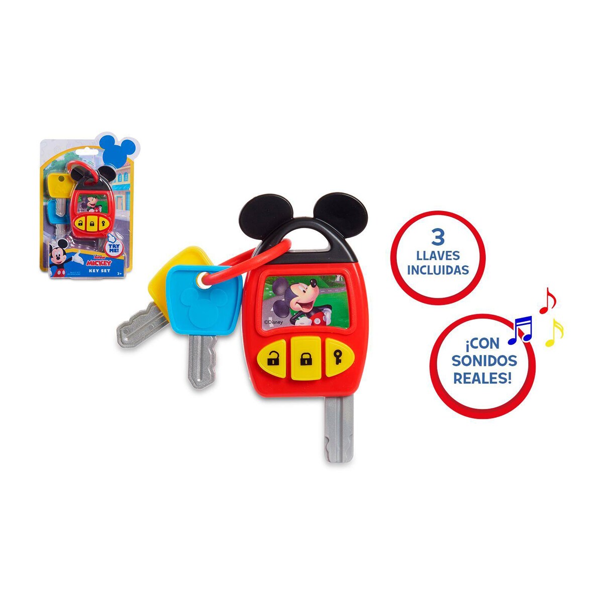 Mickey - Set de Llaves de Mickey 5