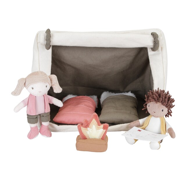 Playset "Camping" Con Muñeco Little Dutc