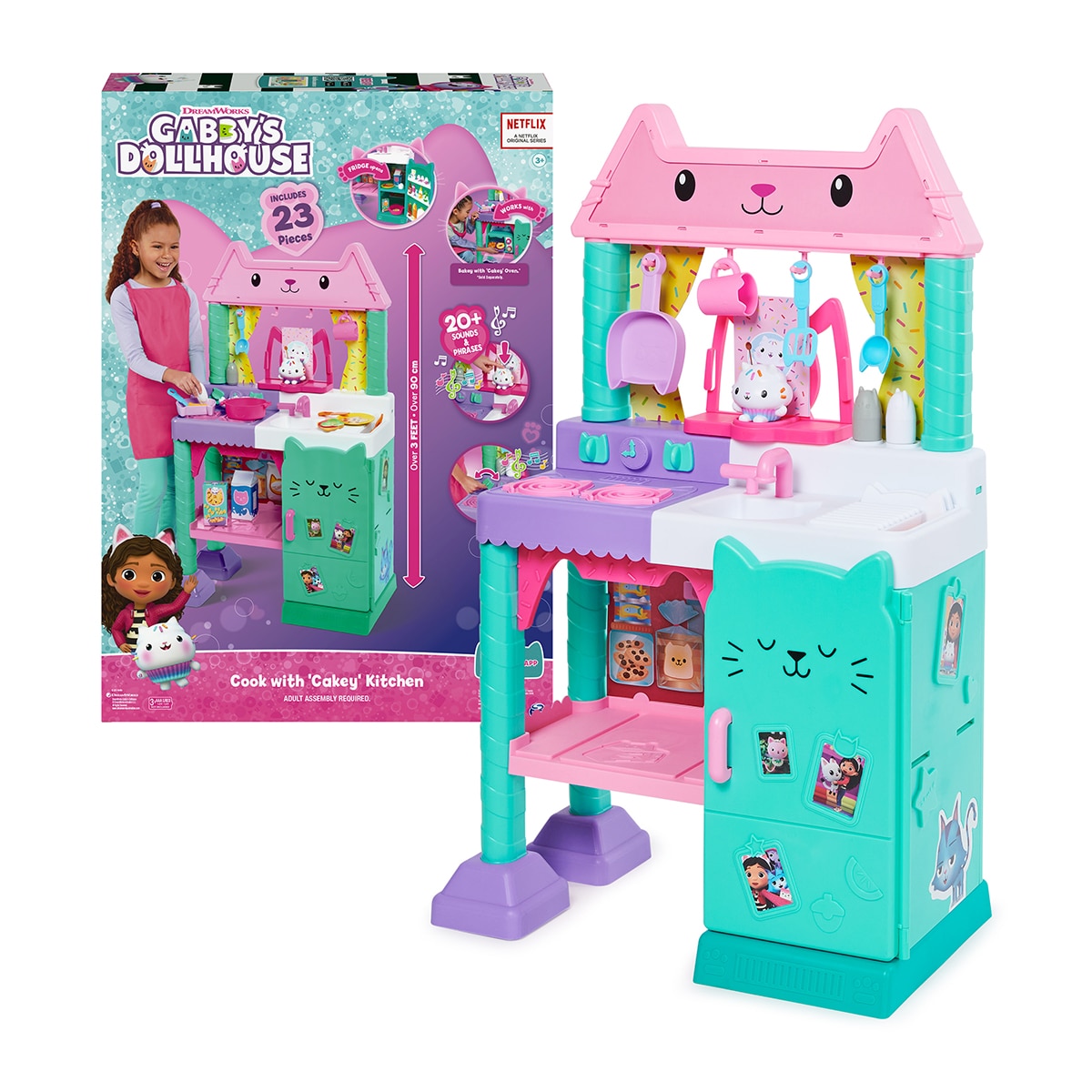 Gabbys Dollhouse – La Cocina de Cakey Gabbys Dollhouse.