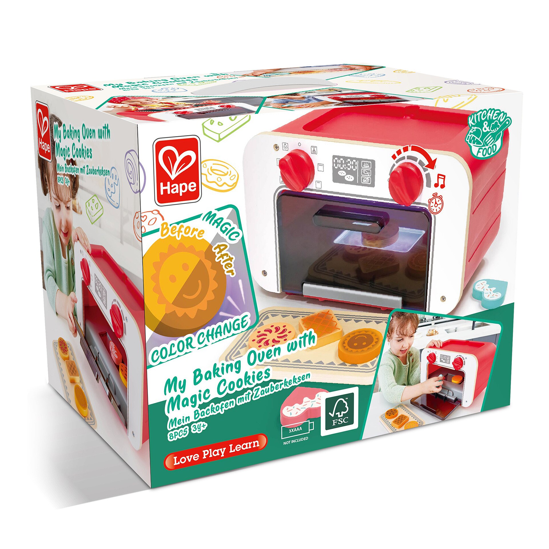 Horno Cambia Color Hape 2