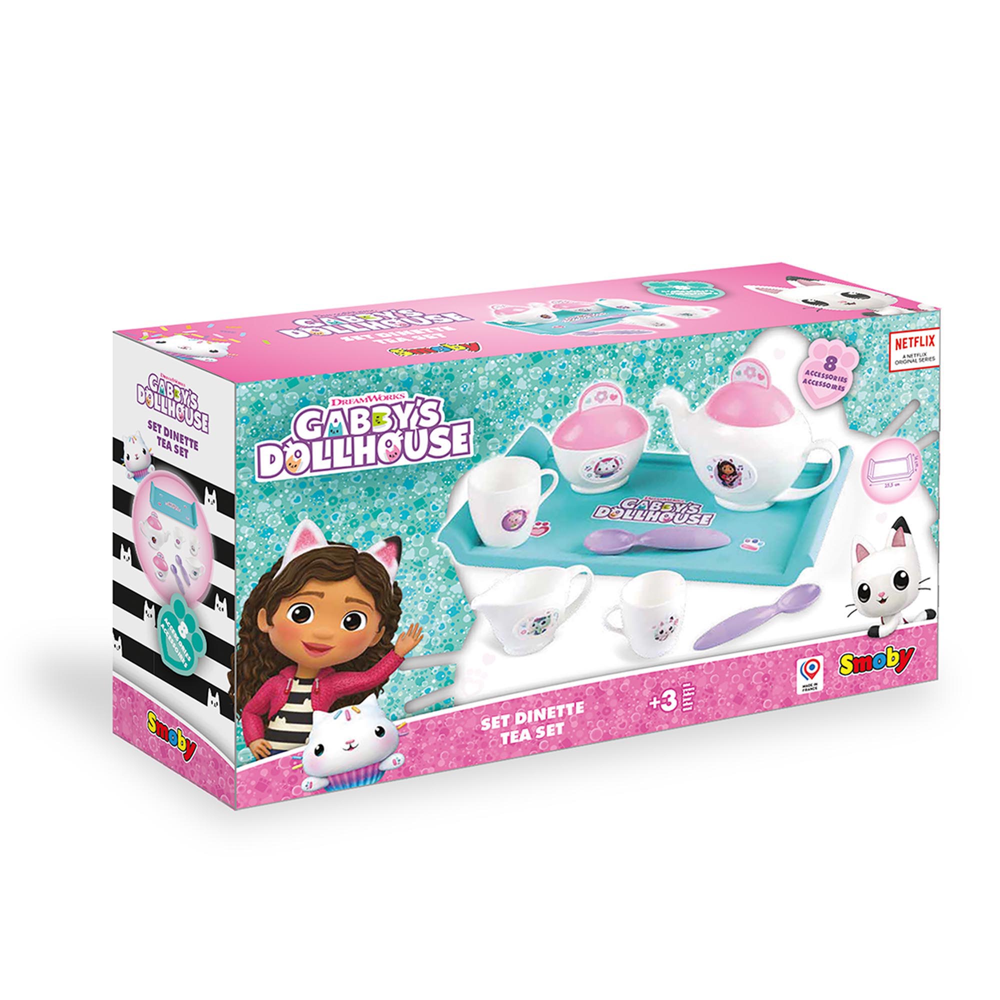 Set Juego de Té La Casa de Muñecas de Gabby Smoby 4