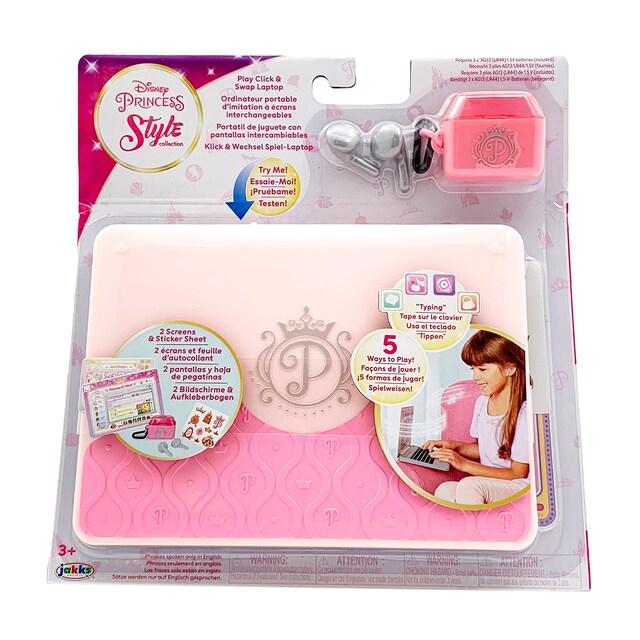 Set de Madre Trabajadora con Portátil Disney Princesas Jakks Pacific