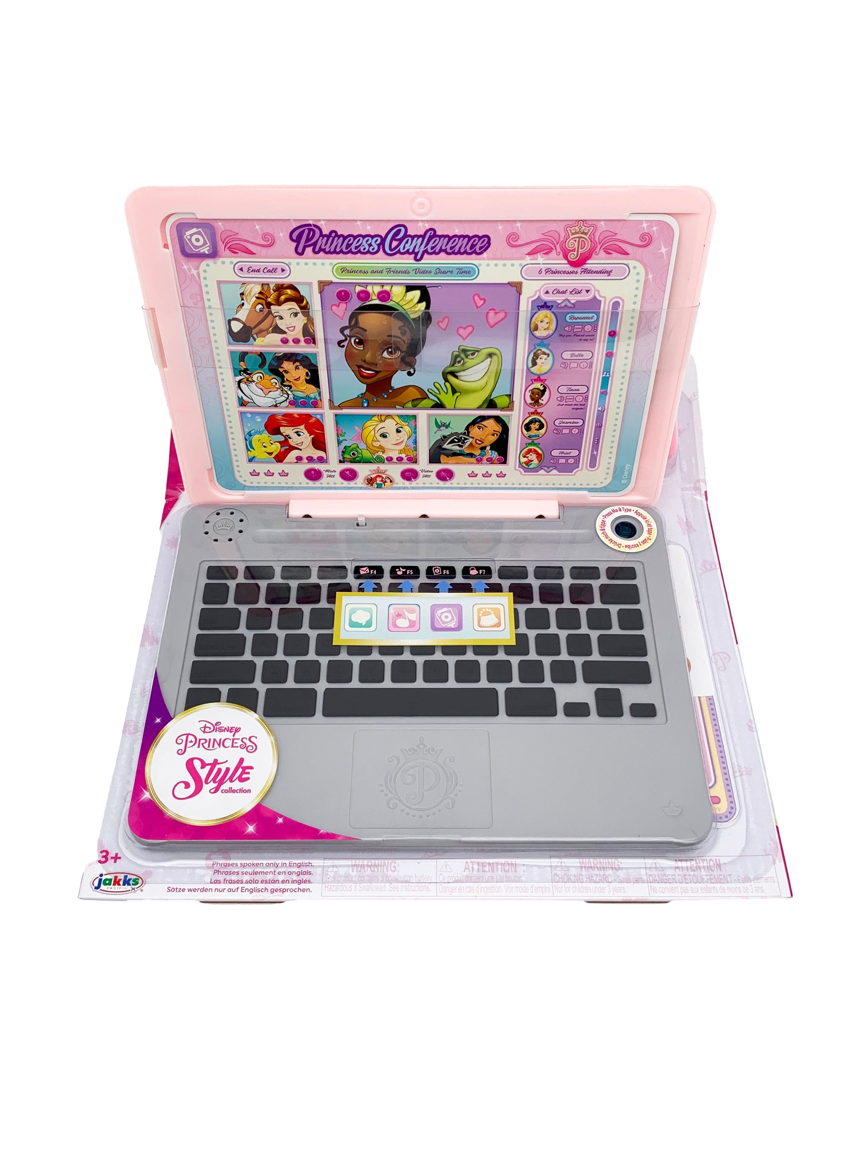 Set de Madre Trabajadora con Portátil Disney Princesas Jakks Pacific 2