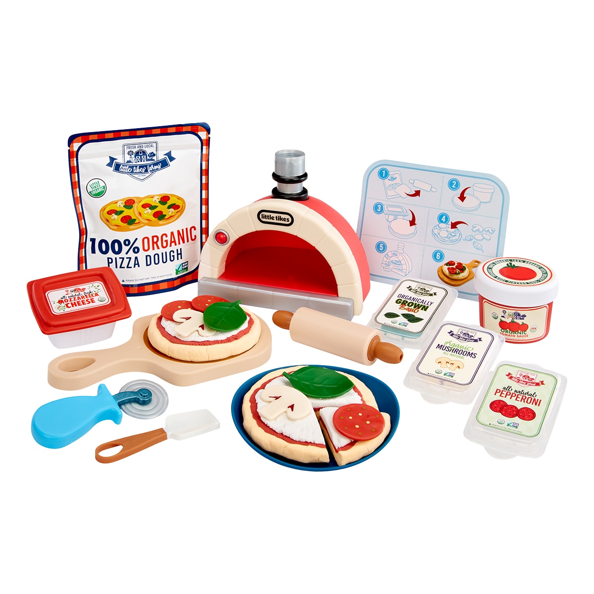 Jogo de Cozinha Creative Chefs Pizza Kit 12