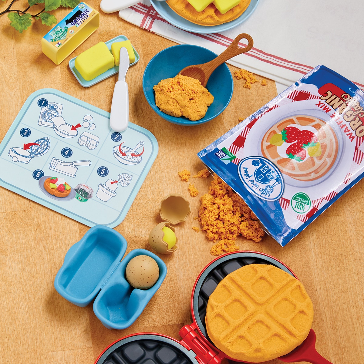 Kit de Cozinha Creative Chefs Waffles Kit 12