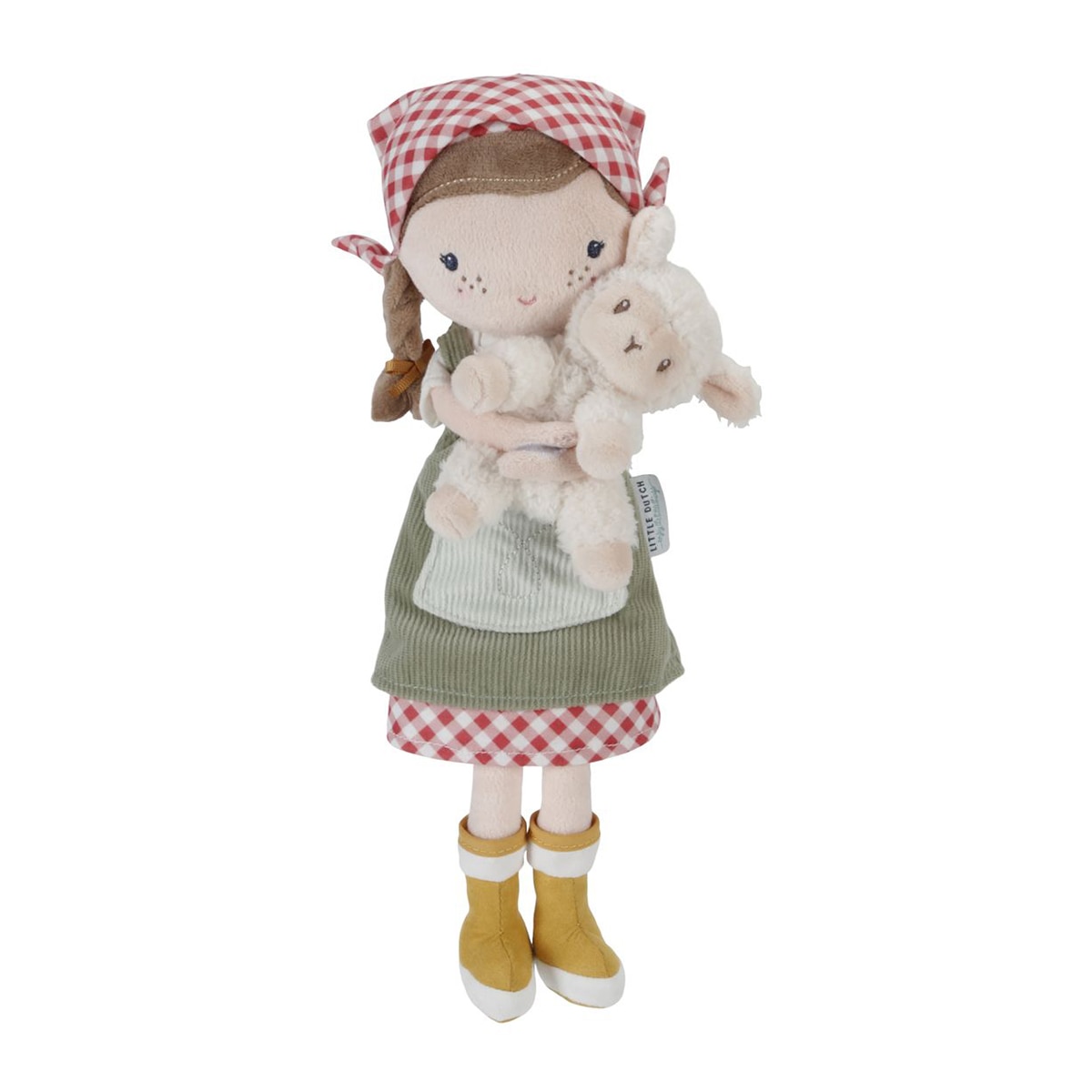 Rosa Granjera con oveja Muñeca Blandita 1