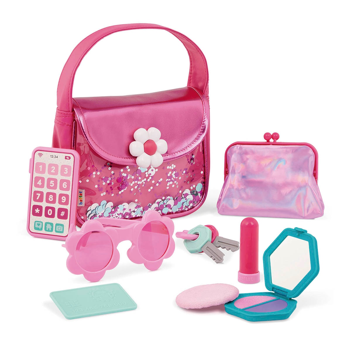 Imagen 0 de Set Bolso con maquillaje y accesorios de juguete Battat