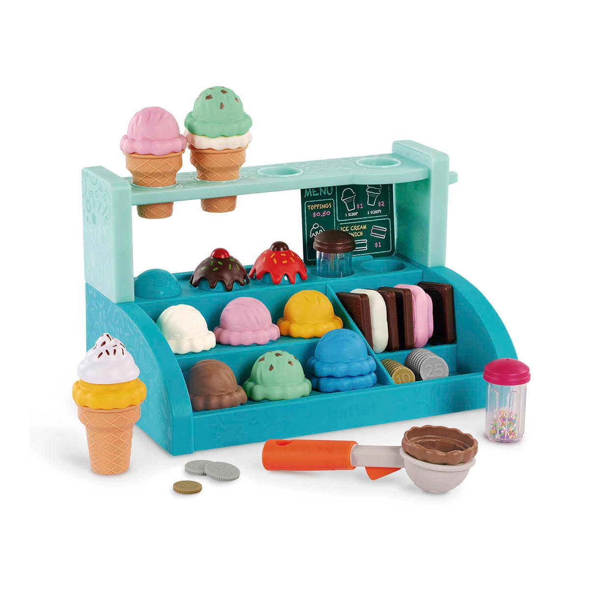 Heladeria Sweet Sprinkles 49 Piezas Battat 1