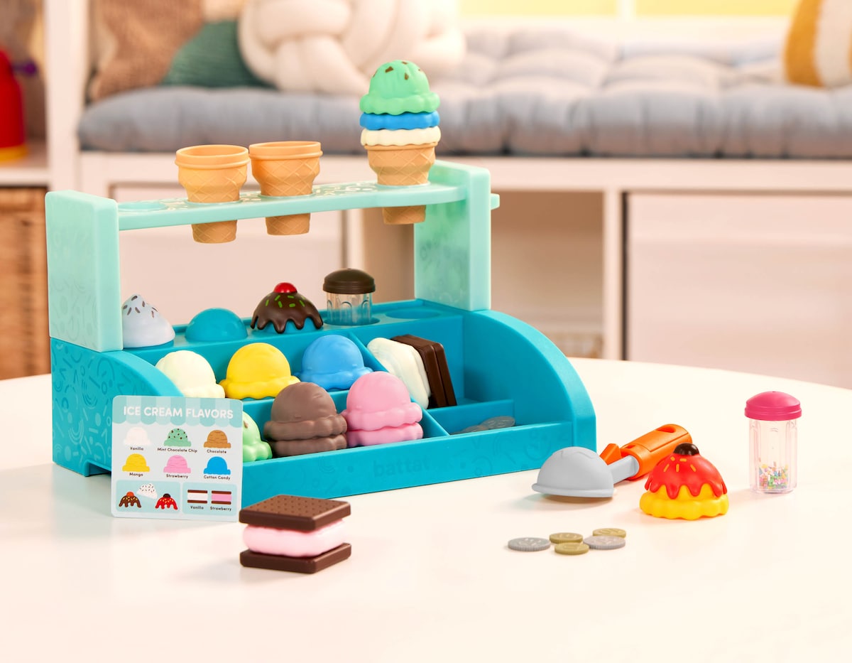 Heladeria Sweet Sprinkles 49 Piezas Battat 7