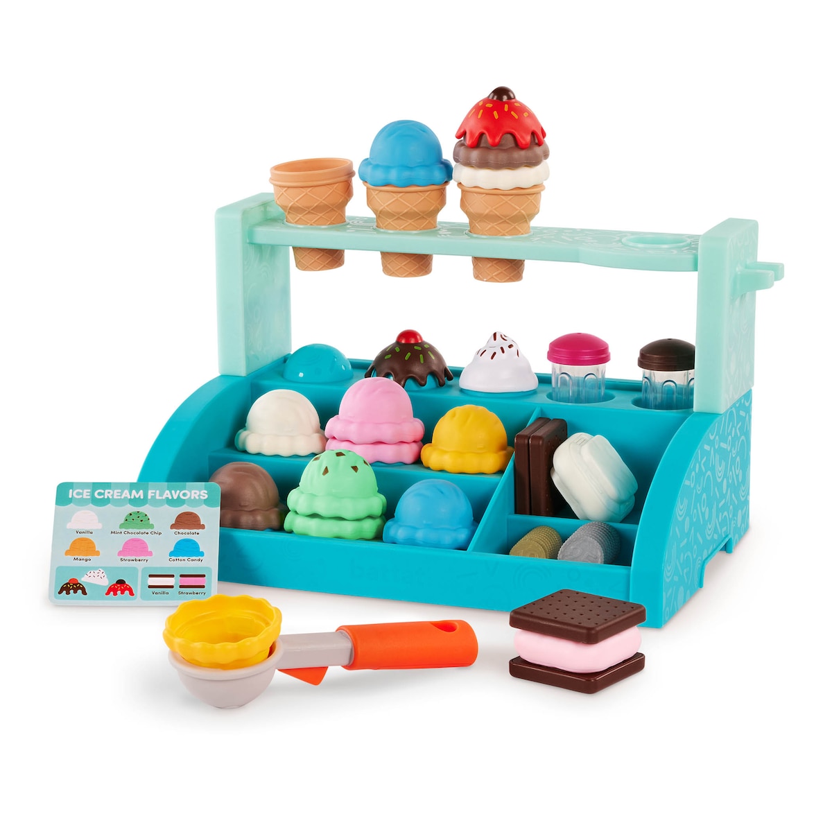 Heladeria Sweet Sprinkles 49 Piezas Battat 13