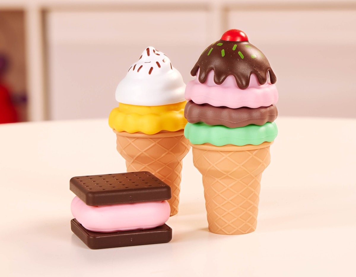 Heladeria Sweet Sprinkles 49 Piezas Battat 14