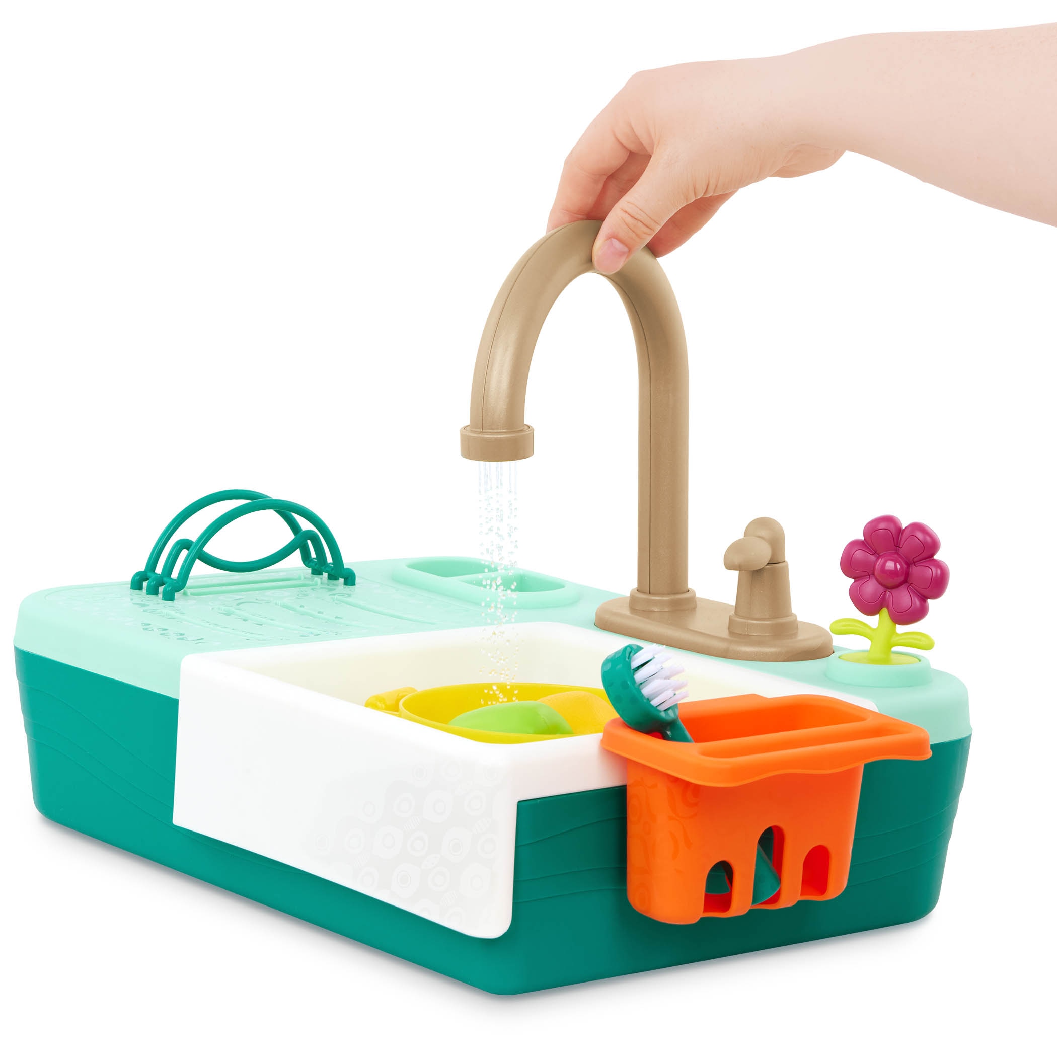 Fregadero de cocina con grifo electrico B Toys 5