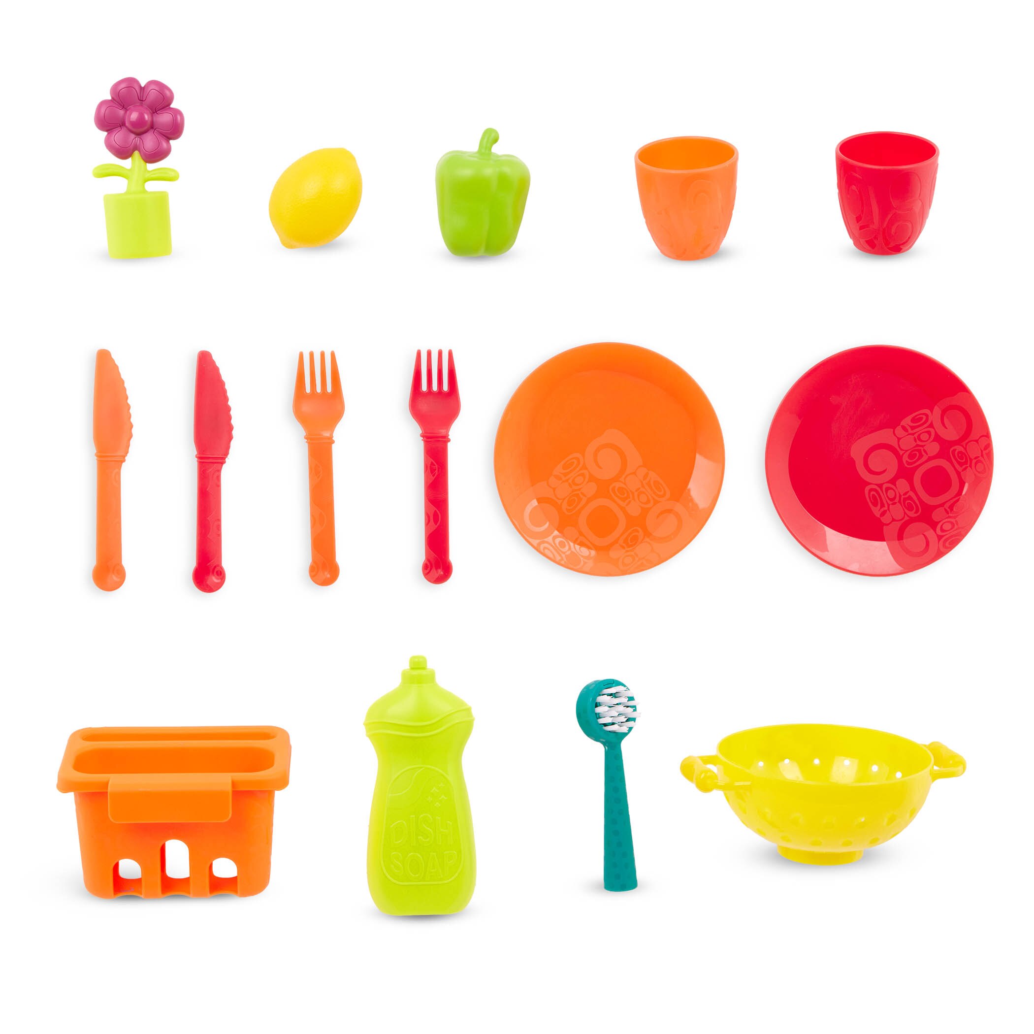 Fregadero de cocina con grifo electrico B Toys 6