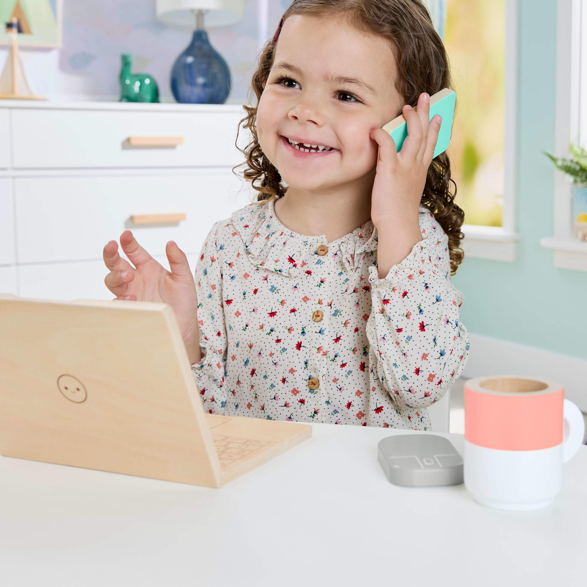Juego de madera para teletrabajar Fisher-Price 2