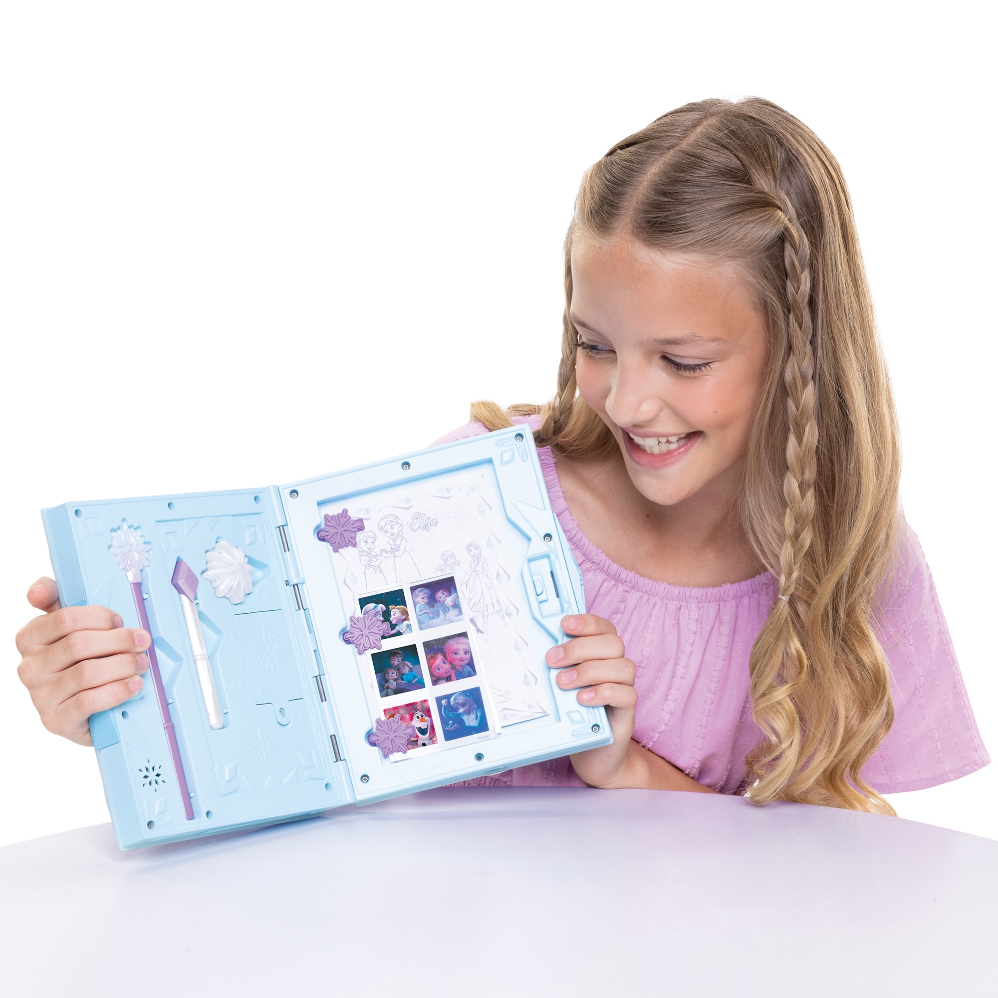 Diario Mágico con Luces, Sonidos y Accesorios Disney Frozen Jakks Pacific 3