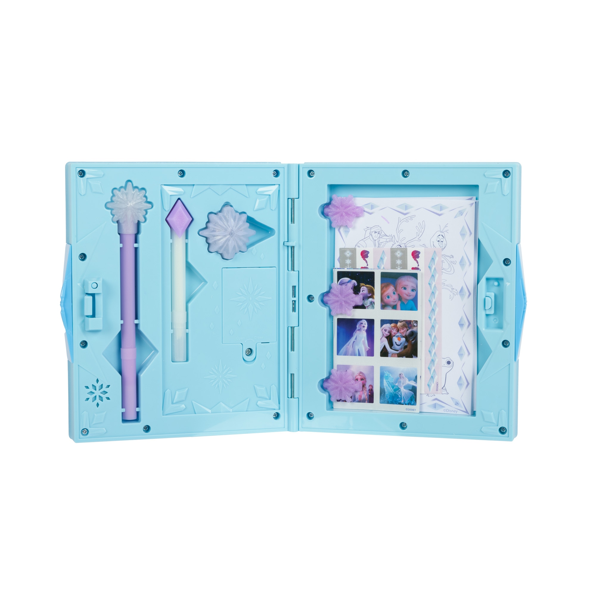 Diario Mágico con Luces, Sonidos y Accesorios Disney Frozen Jakks Pacific 5