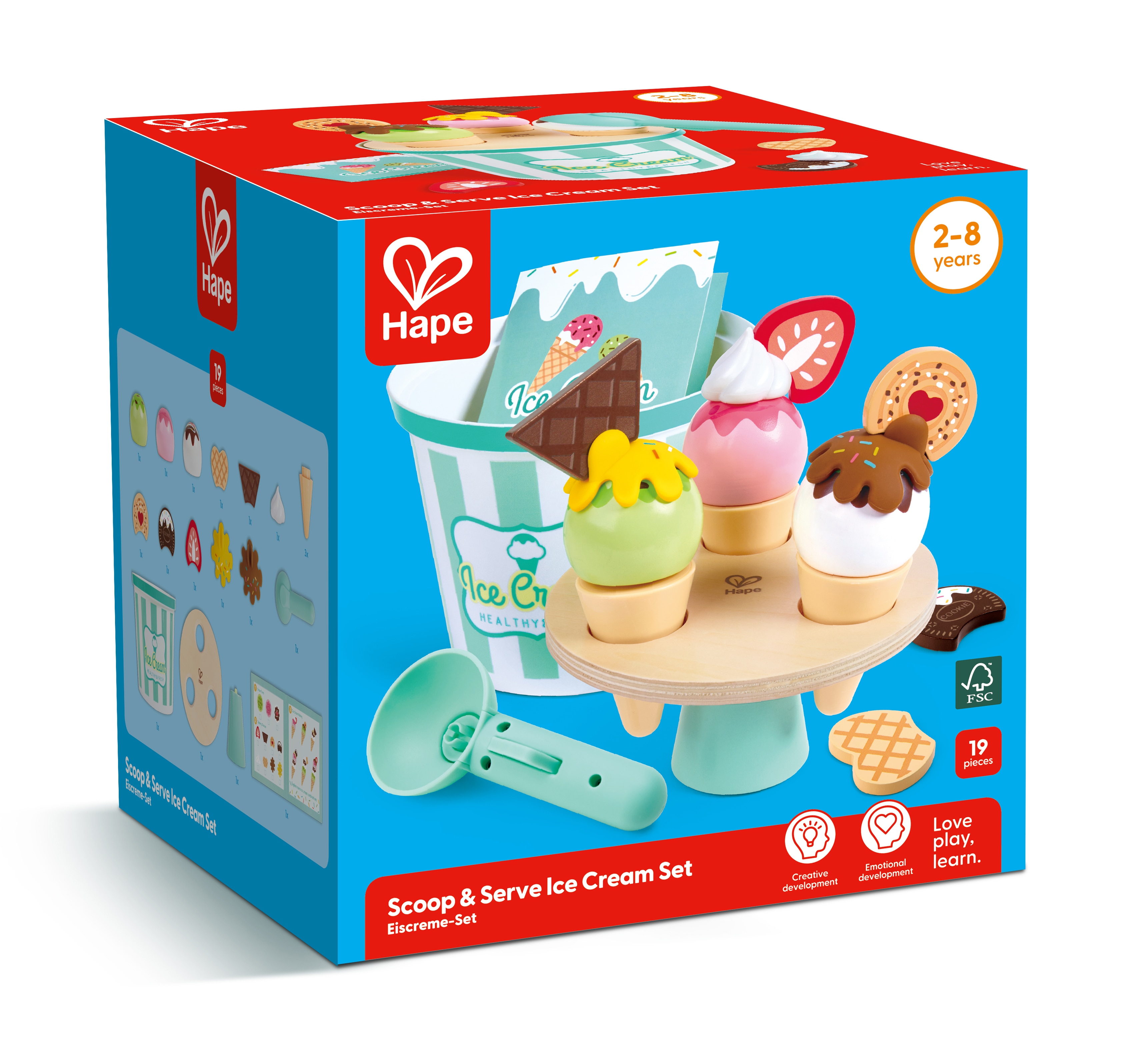 Juego de Helado Scoop & Serve Hape 2