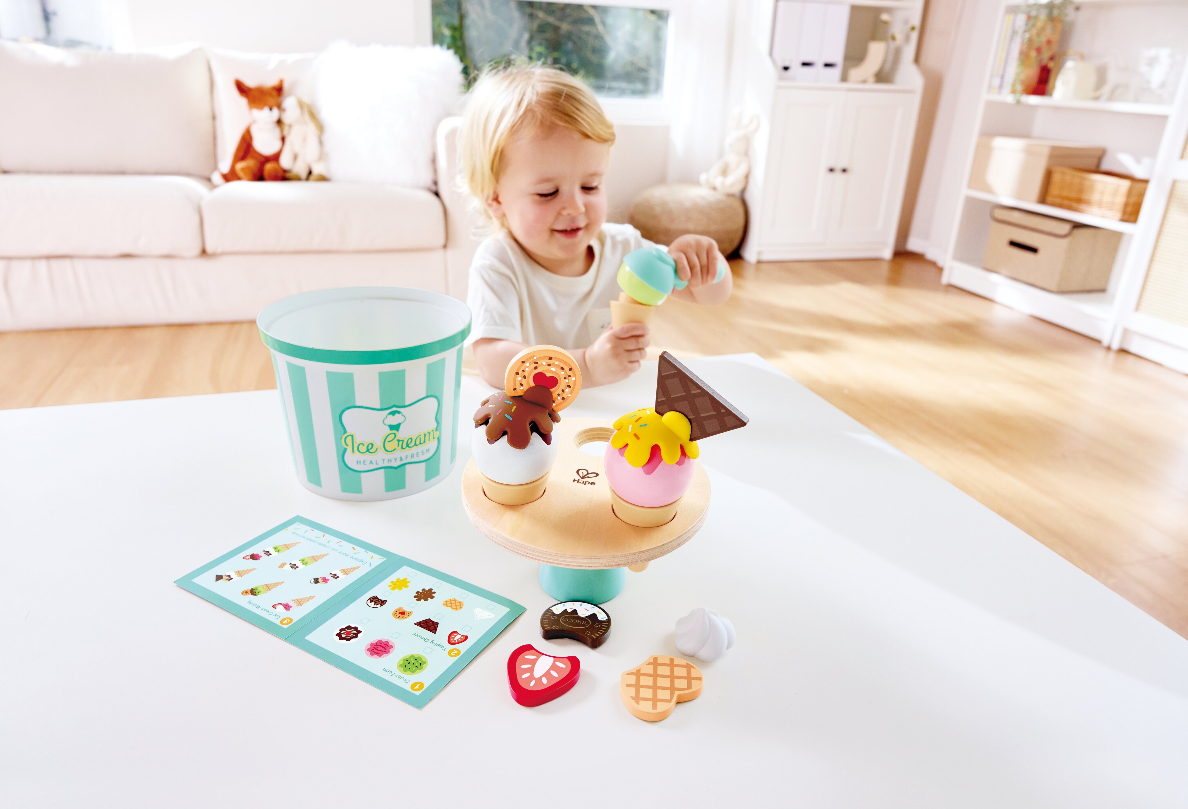 Juego de Helado Scoop & Serve Hape 4