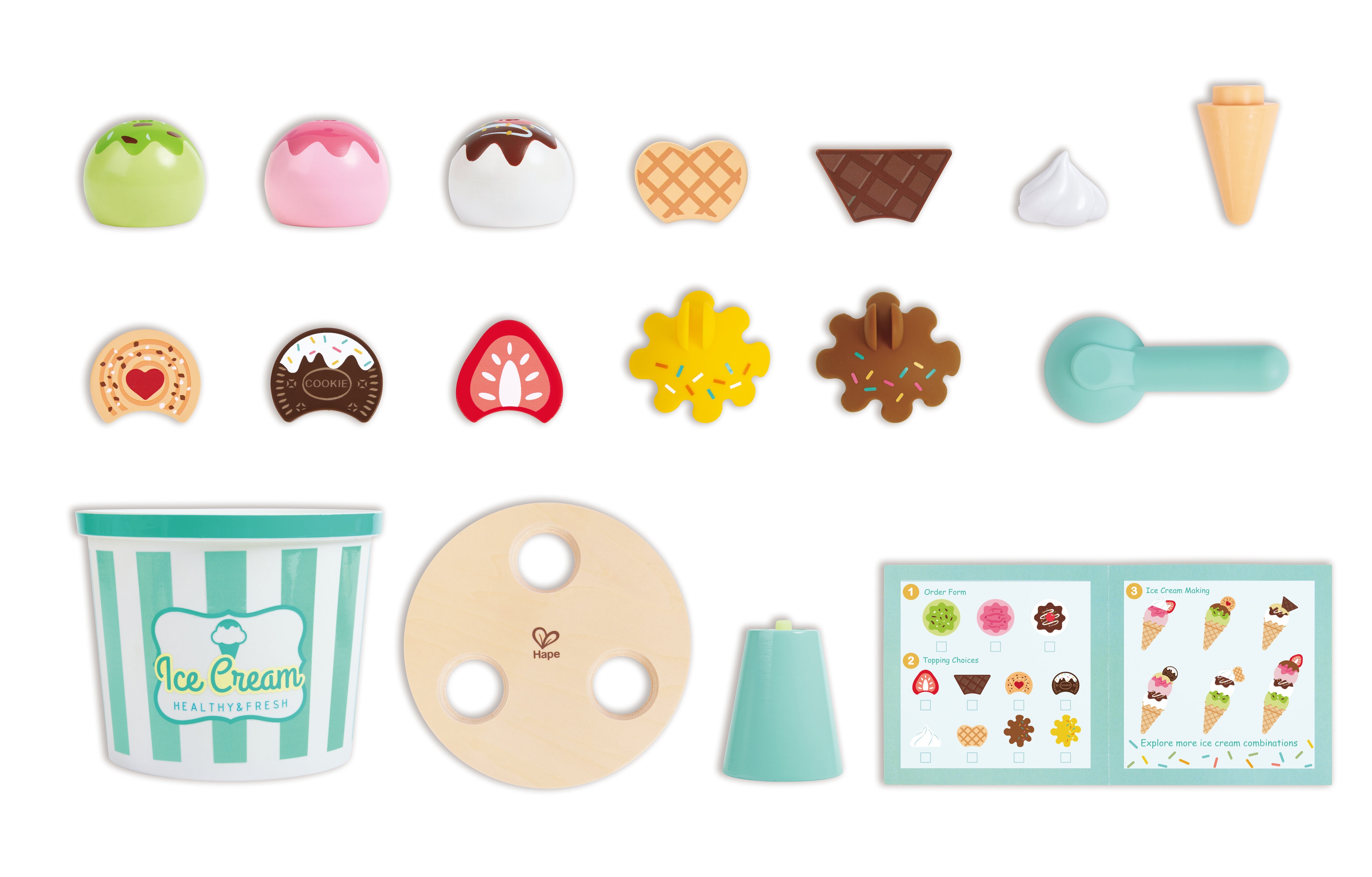 Juego de Helado Scoop & Serve Hape 5