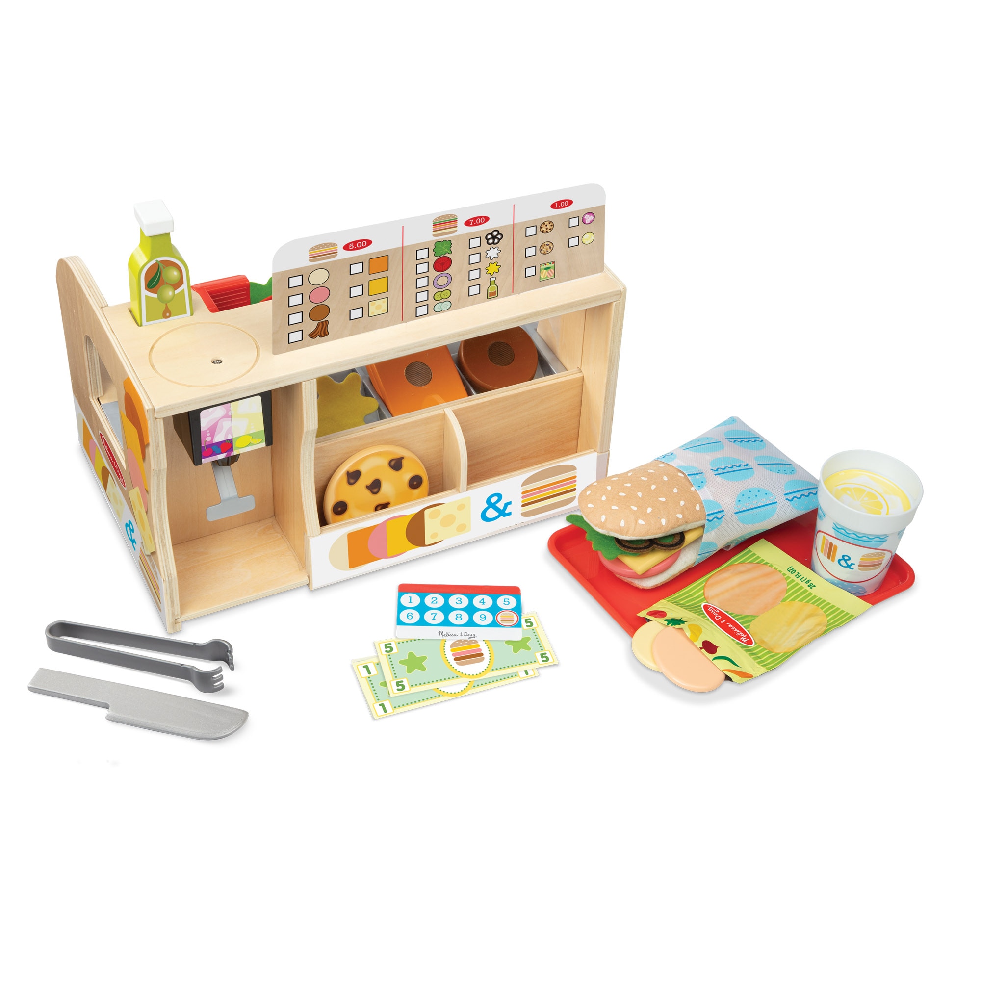 Mostrador Sandwich Madera Melissa & Doug 2