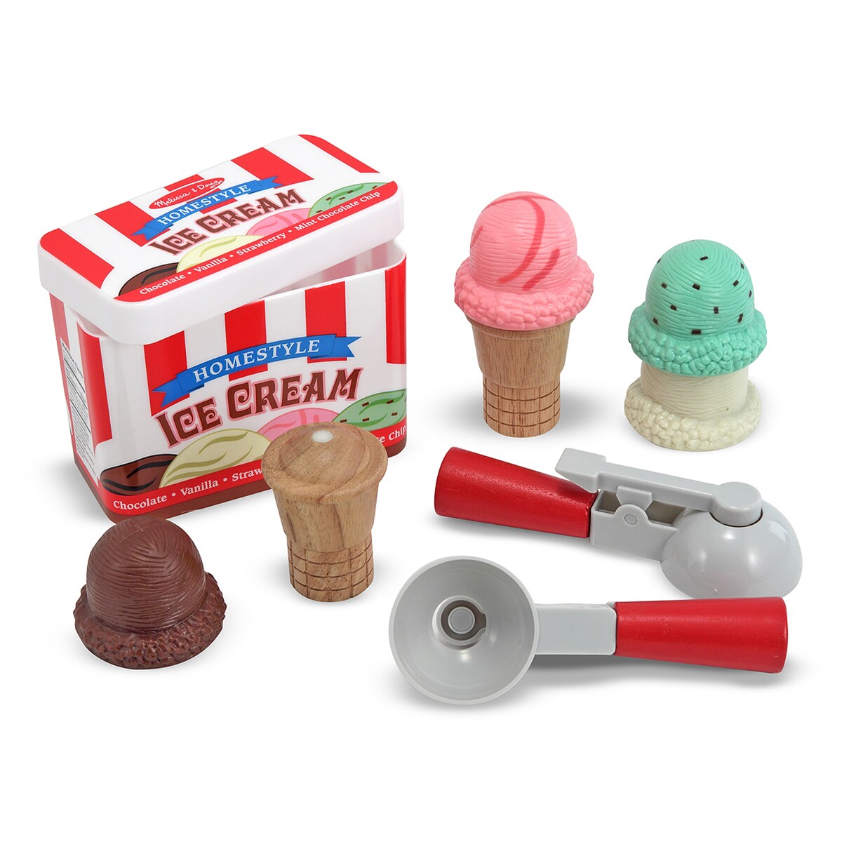 Set con Bolas de Helados Apilables Melissa & Doug 3