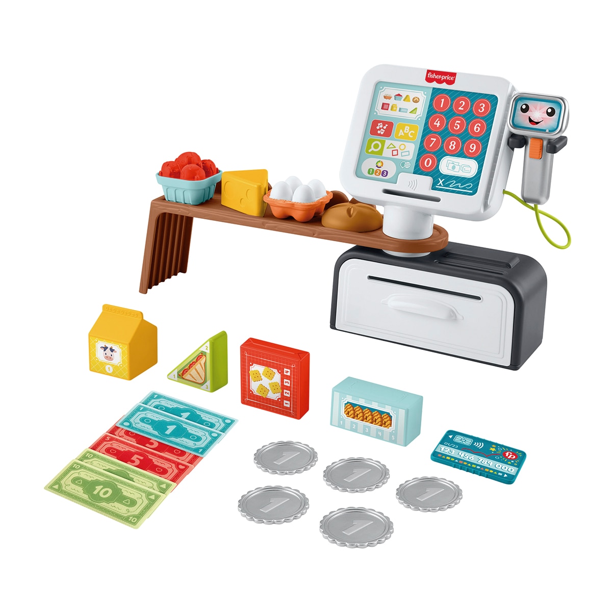 Fisher-Price – Caja registradora Ríe y aprende Fisher-Price.