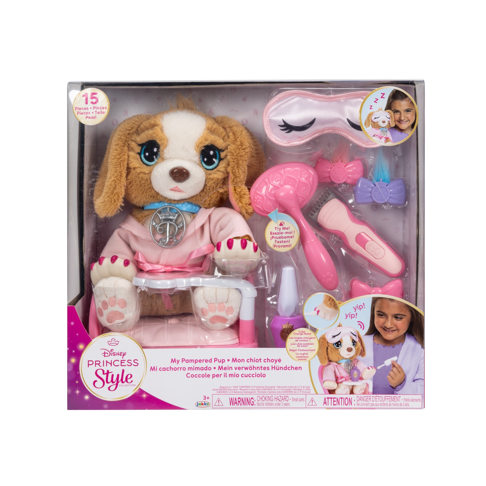 Set de juego Spa mi Cachorro Mimado Disney Jakks Pacific 2