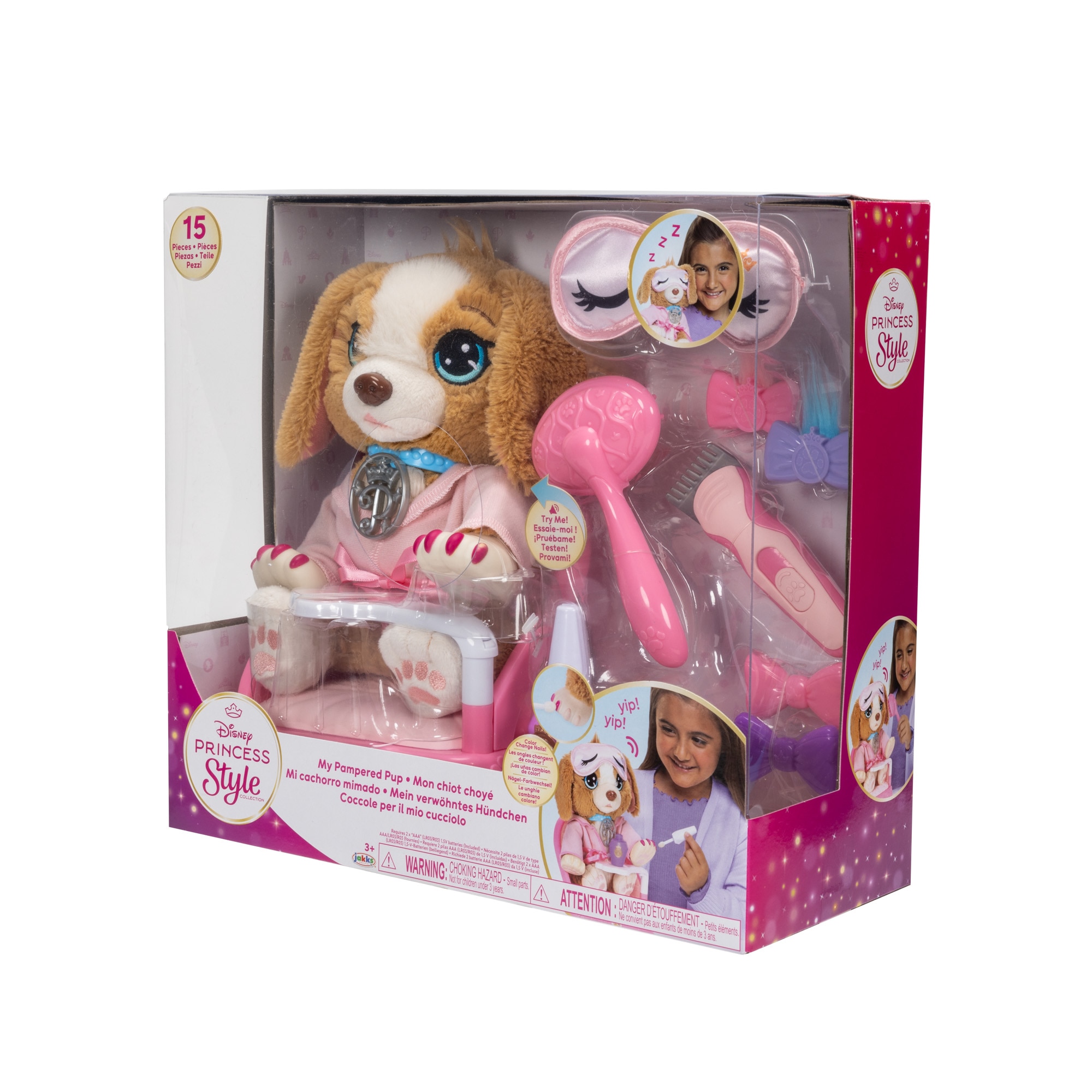 Set de juego Spa mi Cachorro Mimado Disney Jakks Pacific 3