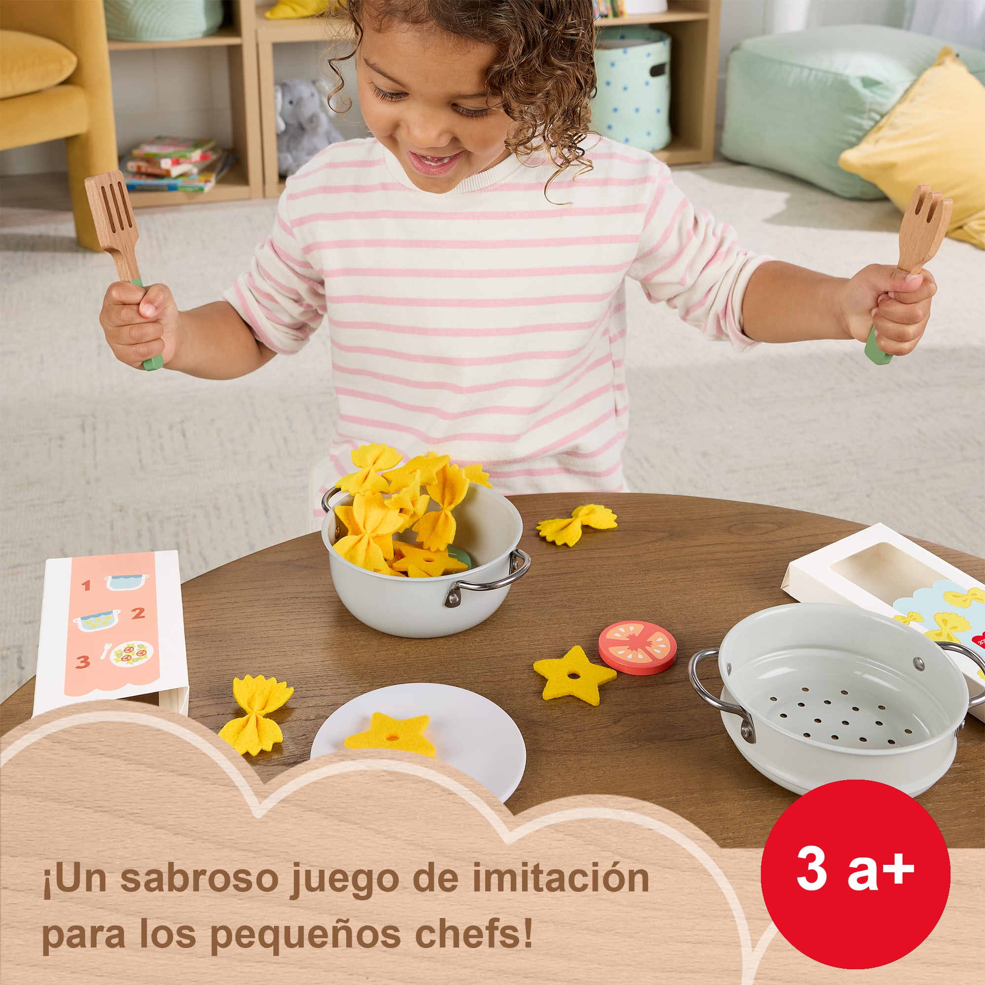 Set de pasta Fisher-Price Wood 2