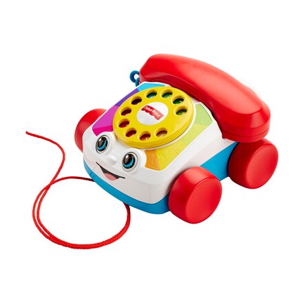 Fisher-Price Teléfono carita divertida, juguete educativo bebé +1 año
