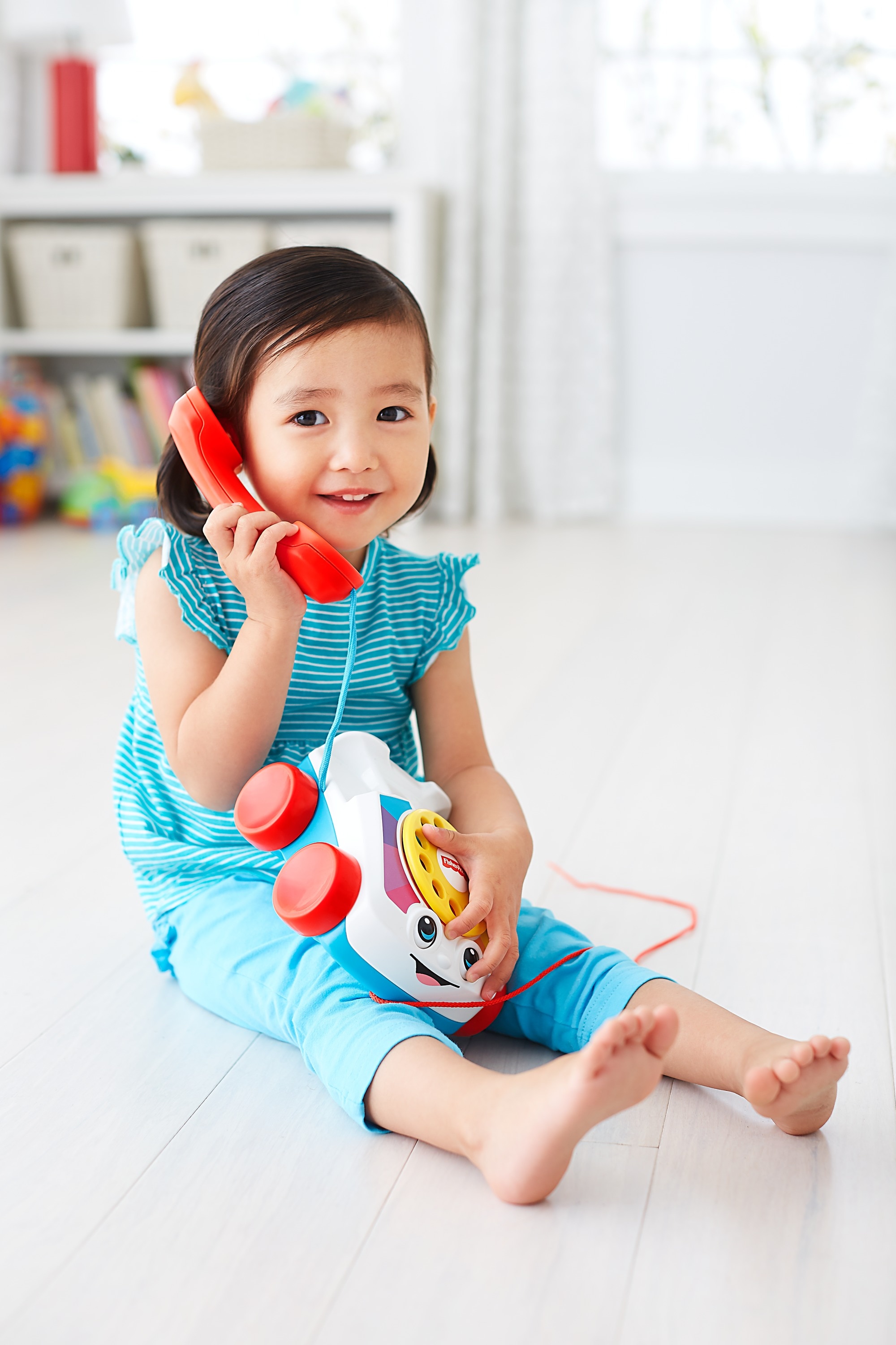 Fisher-Price Teléfono carita divertida, juguete educativo bebé +1 año 4