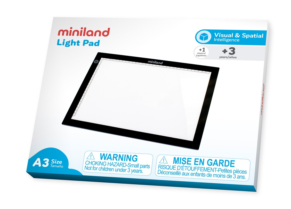 Mesa de Luz A3 Lightpad Miniland 2
