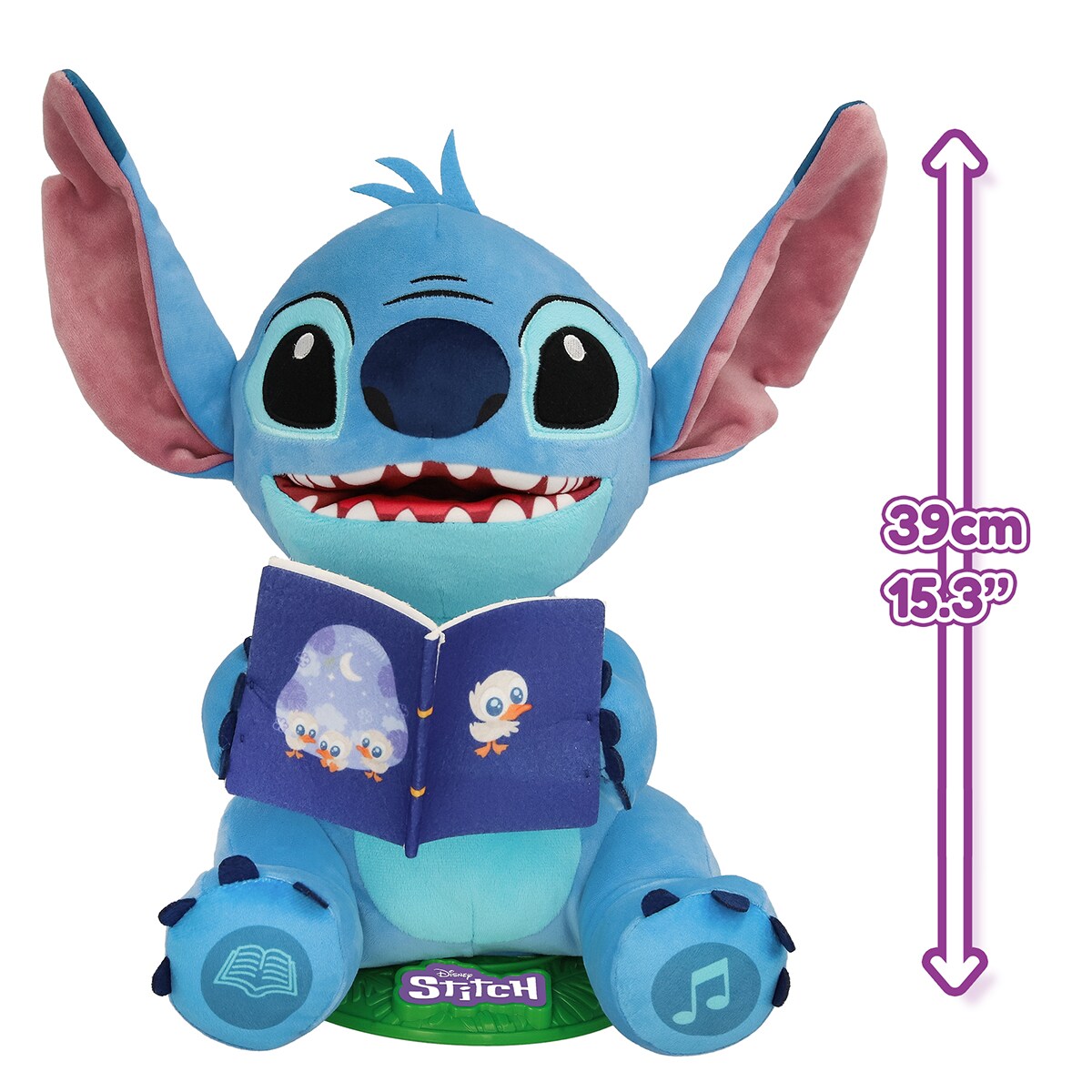 Peluche interactivo Stitch Cuentacuentos Lilo&Stitch Disney IMC