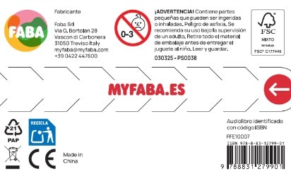 Figurita Audio La Sirenita y otro Cuento Faba 2