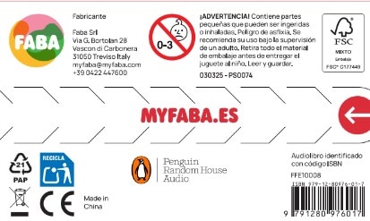 Figurita Audio Cuentos con Beso Para Las Buenas Noches Faba 2