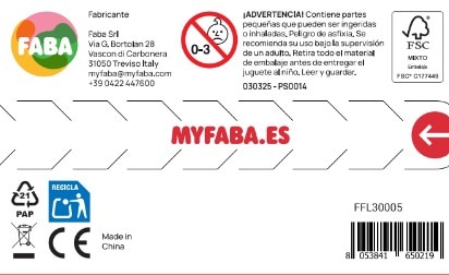 Figurita Audio Dando Saltos por El Mundo Faba 2