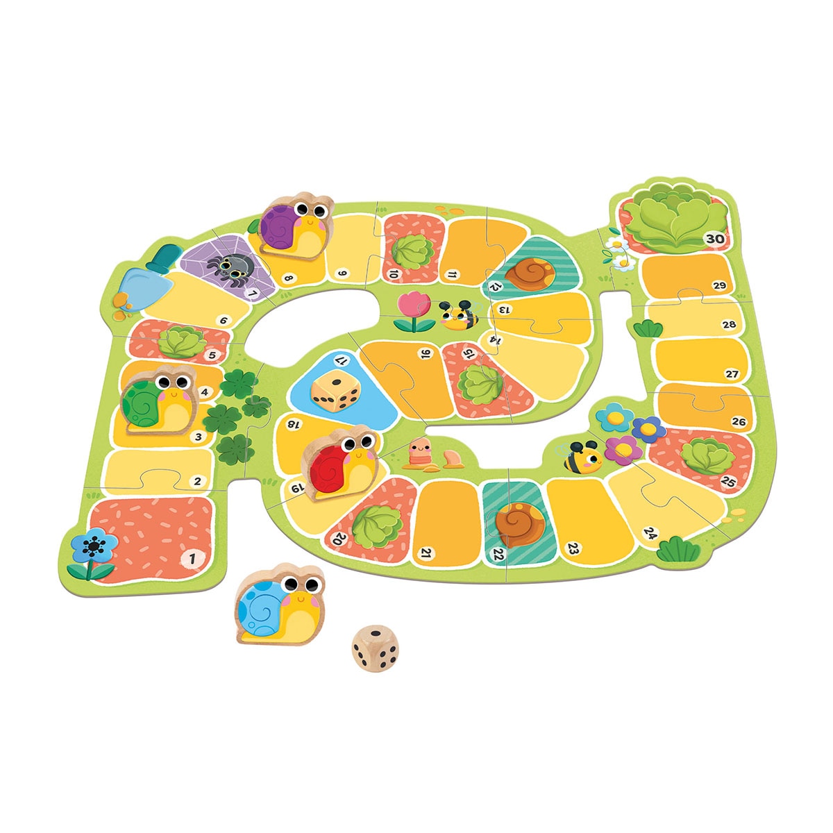 Juego de mesa infantil Snail Race Carrera Caracoles Goula Diset 3