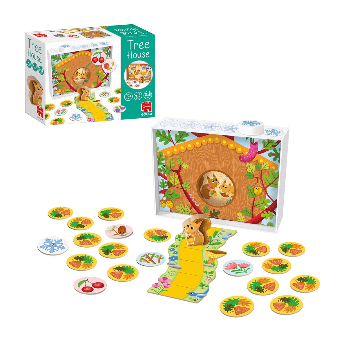 Imagen 0 de Juego de mesa infantil Tree House Casita en el árbol Goula Diset