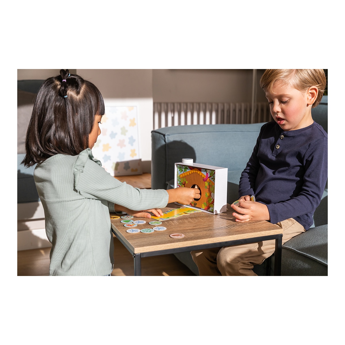 Juego de mesa infantil Tree House Casita en el árbol Goula Diset 6