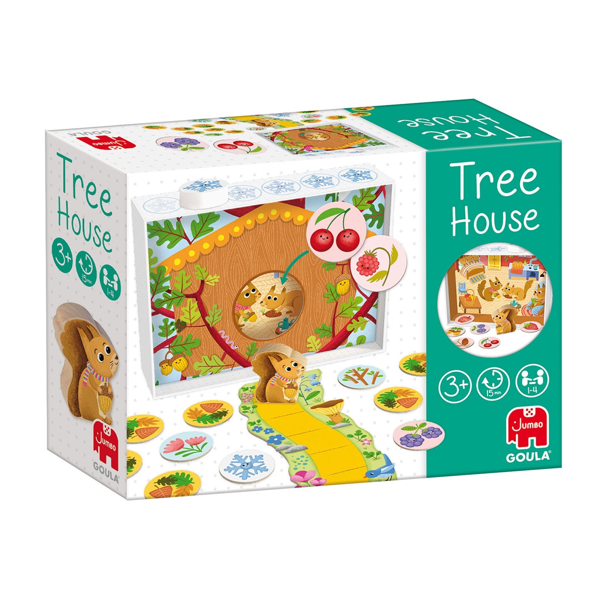 Juego de mesa infantil Tree House Casita en el árbol Goula Diset 8