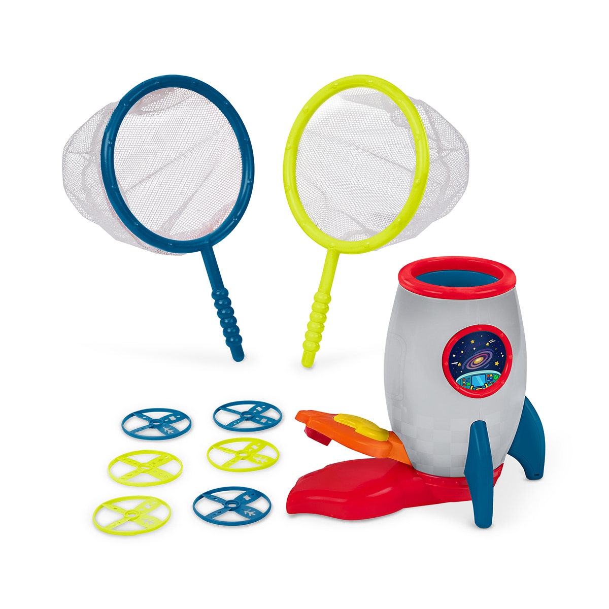 Cohete Lanzador de Discos 9 Piezas B.Toys 3