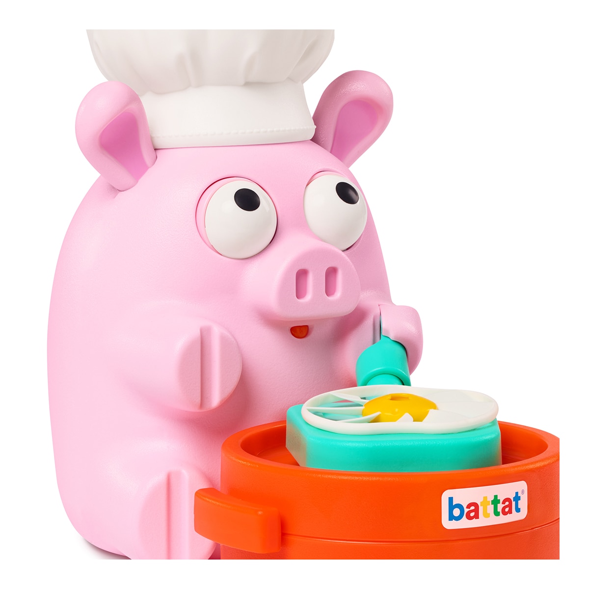Cerdito Lanzador de Discos Battat 8 Piezas 3
