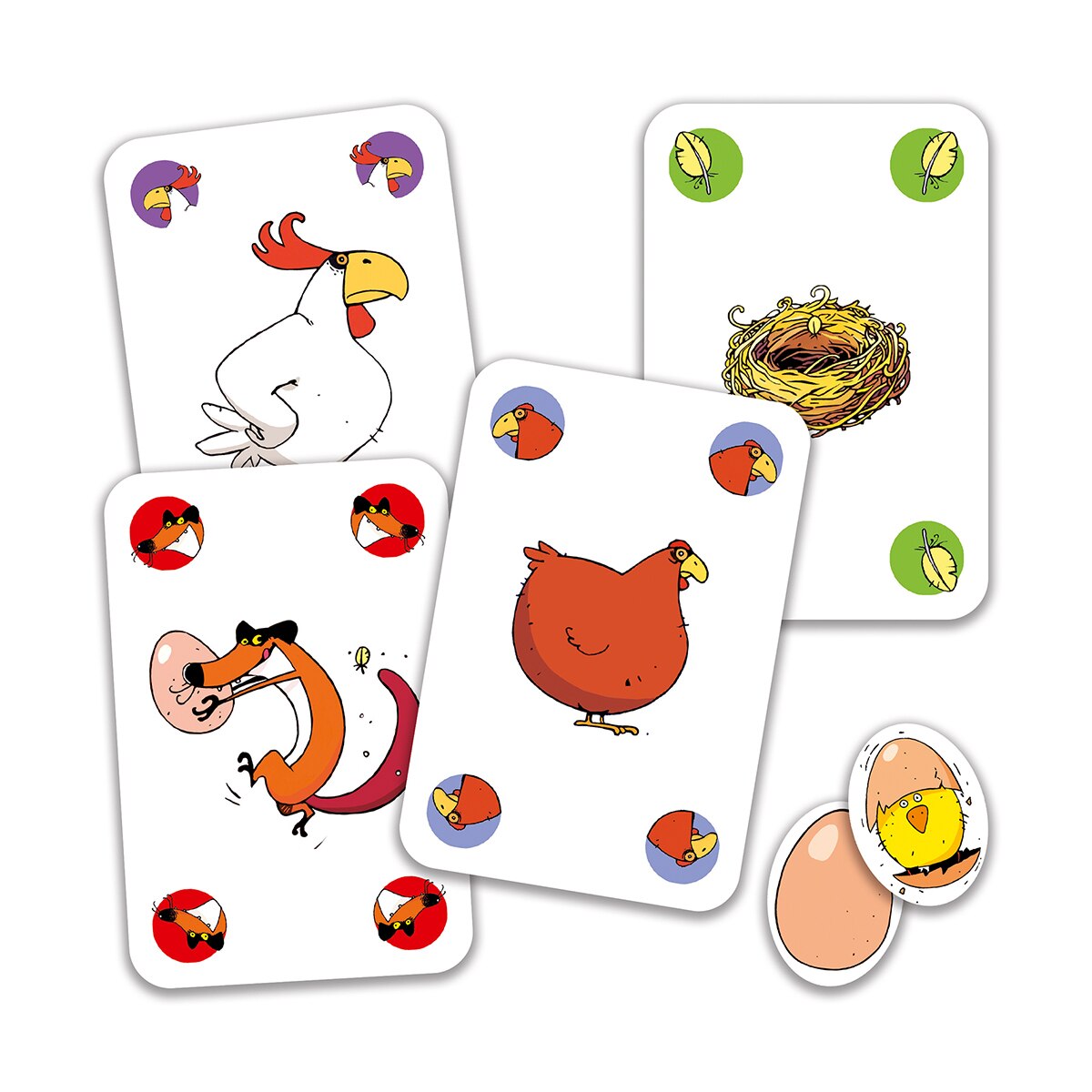 Juego 47 cartas Djeco 3