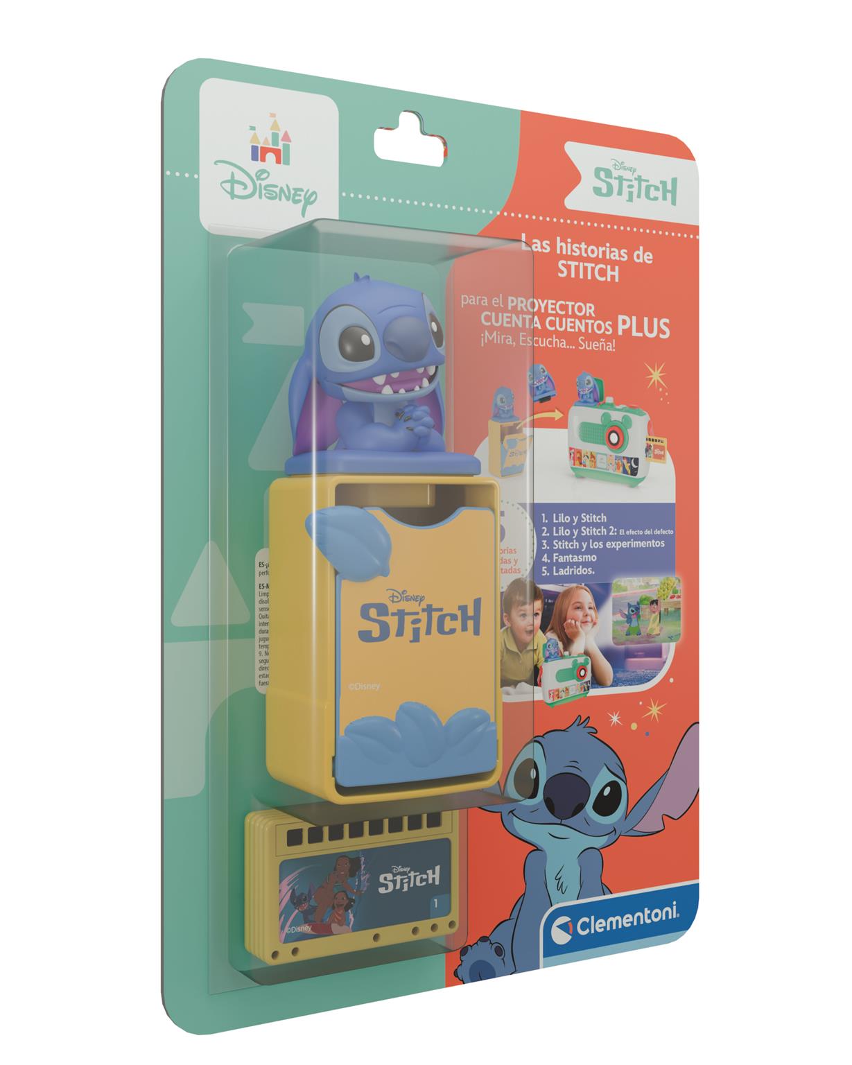 Imagen 0 de Kit de recarga para el Disney Storyteller Projector Stitch Disney Clementoni