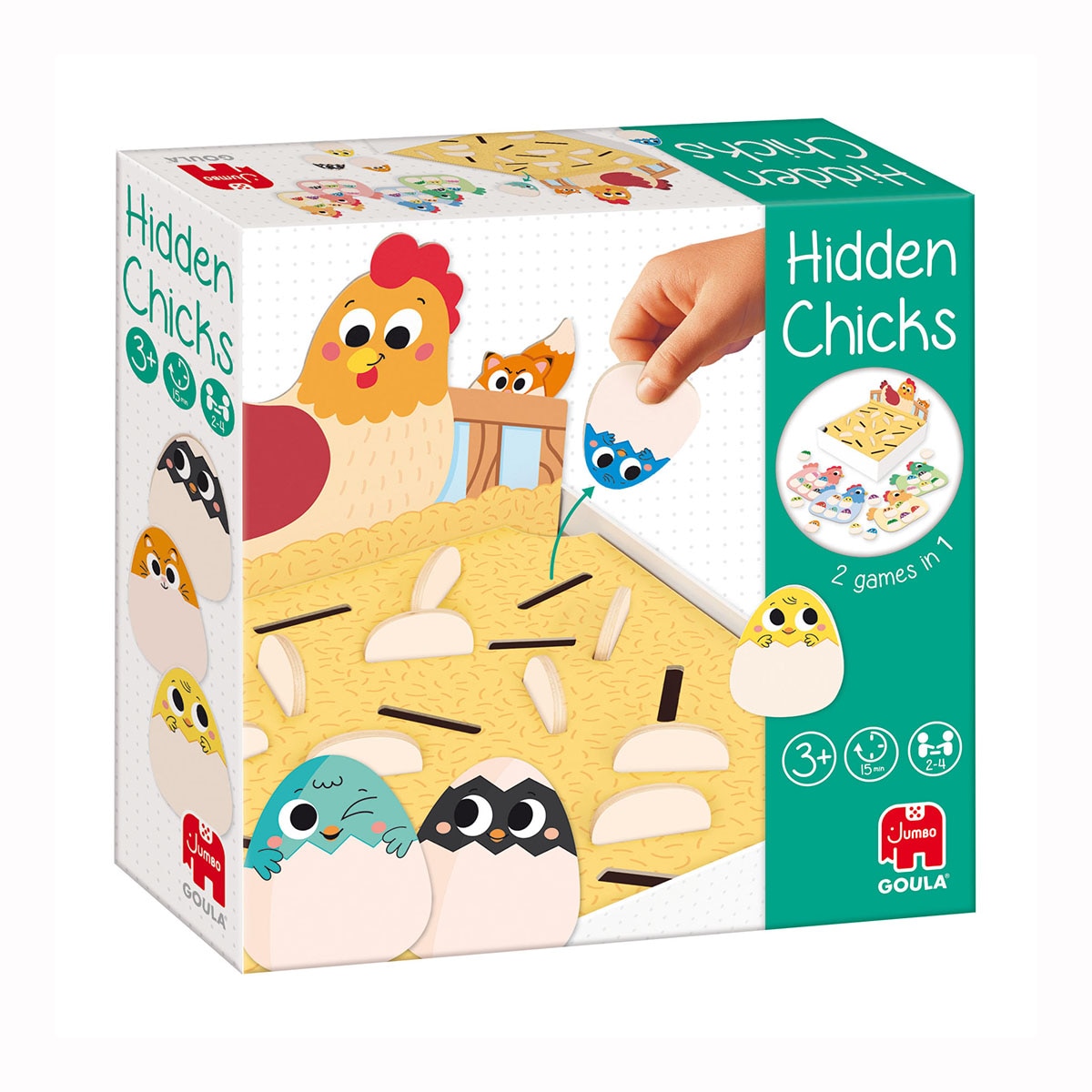 Juego de mesa Hidden Chicks Goula 1