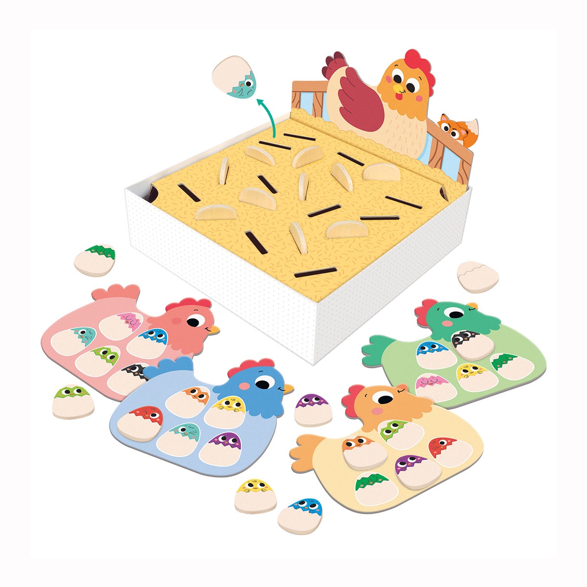 Juego de mesa Hidden Chicks Goula 3